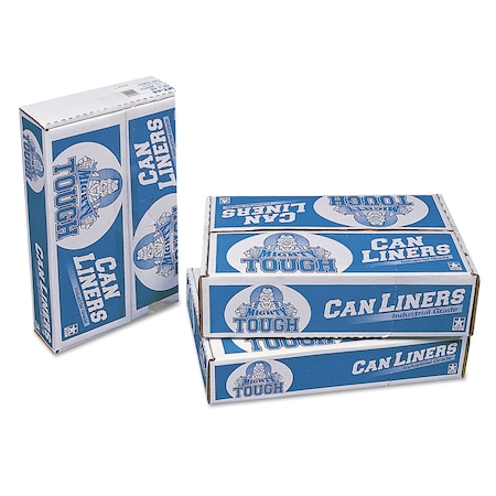 Pitt Plastics 30 gal Trash Bags, 30 in x 36 in, Heavy-Duty, 0.75 mil, White, 200 PK MT371XW